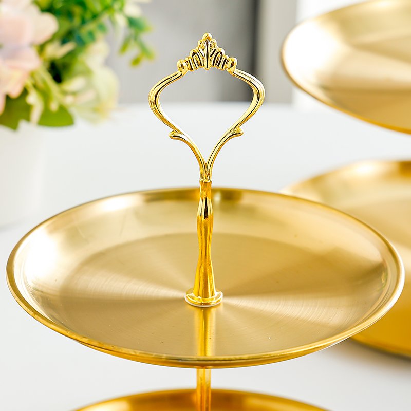 Fancy Designed Decorative Cake Stand Cake and Cupcake Display Stand, Dessert Stand for Birthday and Wedding Party