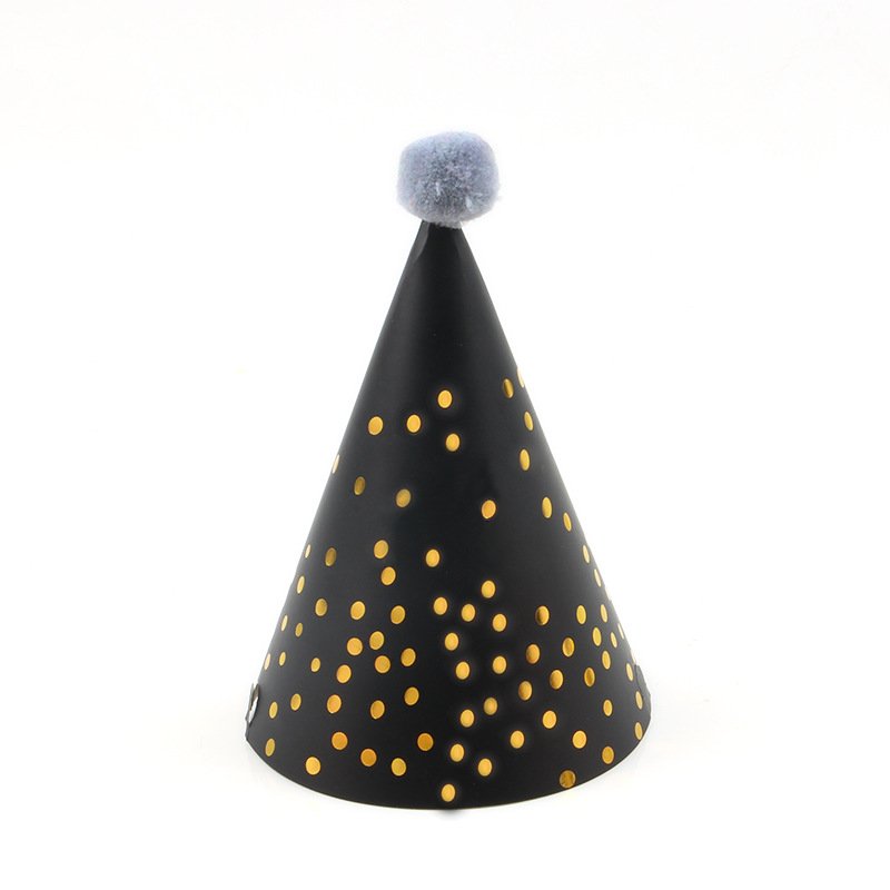 happy birthday cap Hot Sale stamp paper happy birthday cake cap party hats birthday party decoration