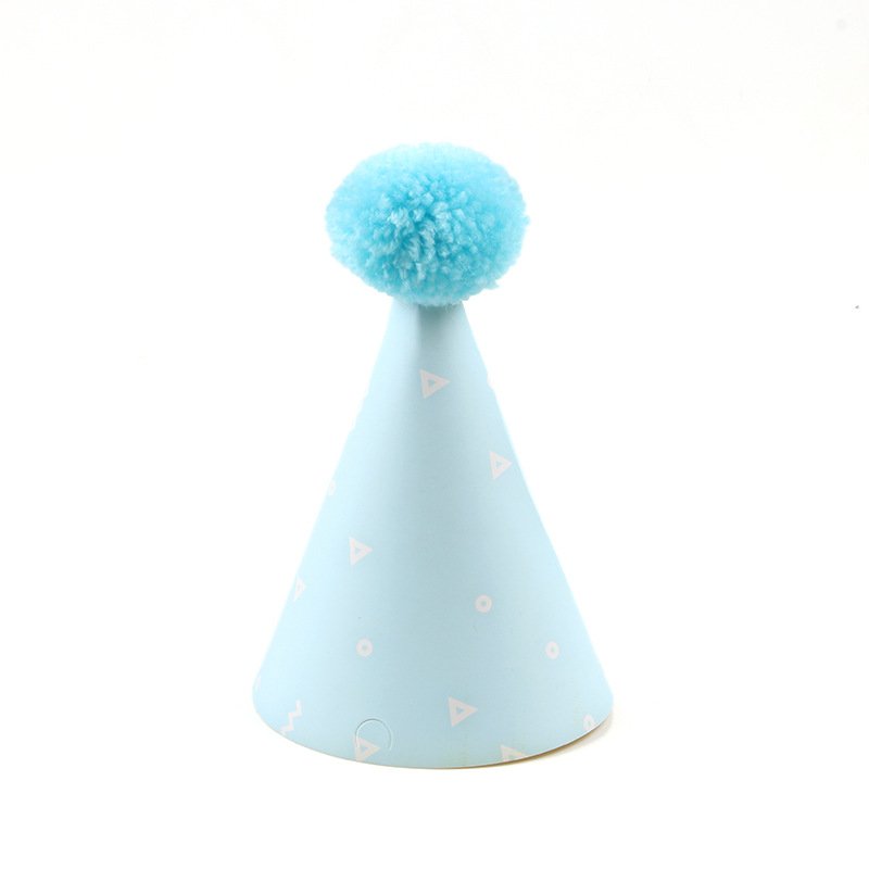 happy birthday cap Hot Sale stamp paper happy birthday cake cap party hats birthday party decoration
