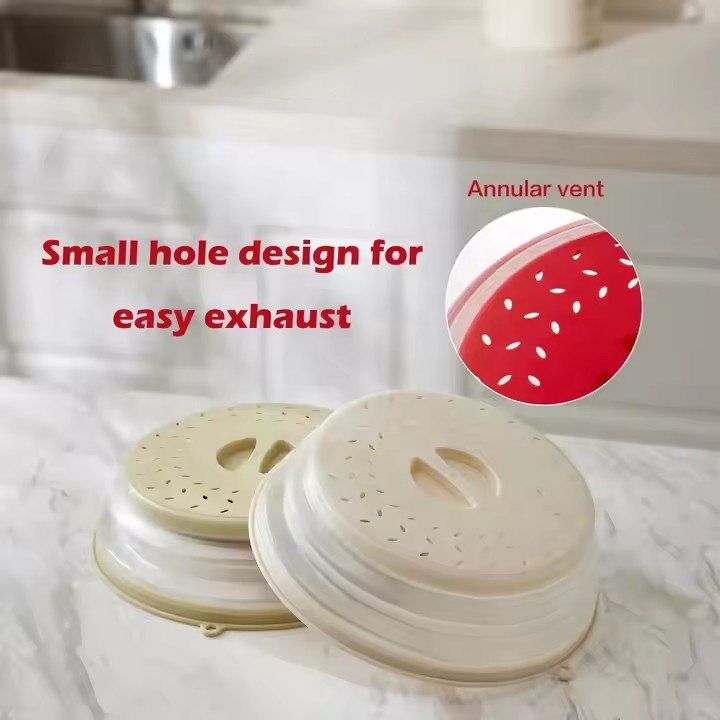 YY 2 in 1 Microwave Place Mat & Food Cover for Splatter Guard Multi-use Collapsible Microwave Splatte Cover for Food kitchenware