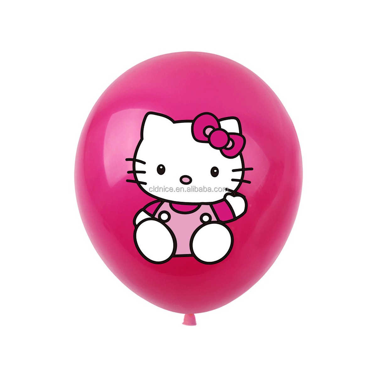 Nice Hello Kitty Girls Birthday Party Disposable Tableware Cake Topper Balloon Kids Favors Kt Balloon Party Decor Supplies