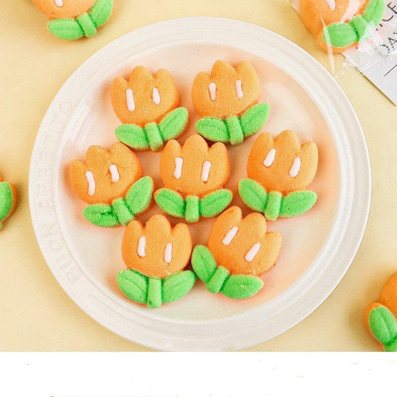 New Arrival 3D Mushroom Shape Marshmallow Edible Candy Cake Decoration Supplies Cake Accessories Kids Favor Candy