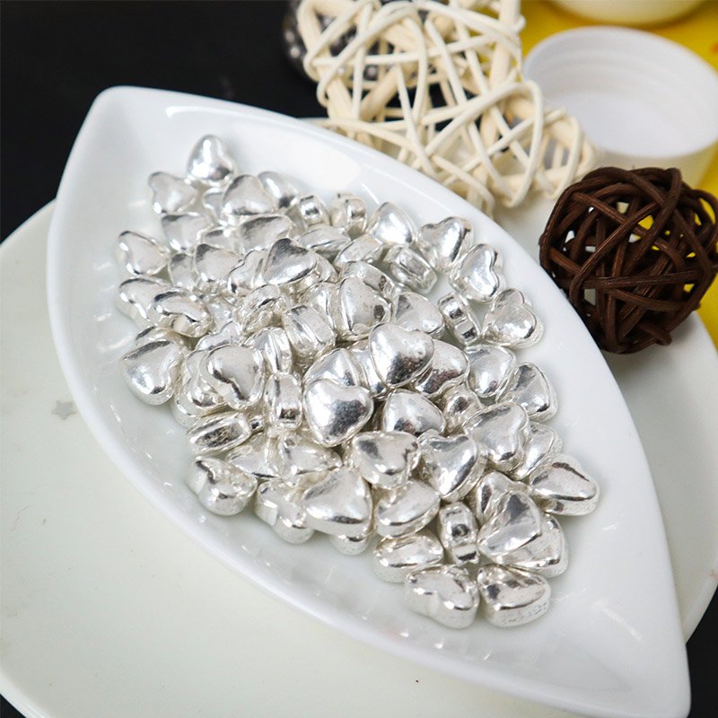 wholesalesilver sugar beads candy pearls party supplies birthday cake decoration silver sugar pearls