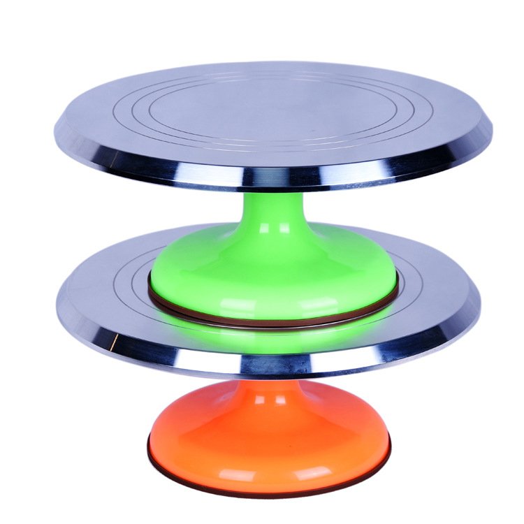 Top sell Aluminum Alloy cake turntable & DIY Baking Supplies Cake Turnta & High grade cake decorating turntable
