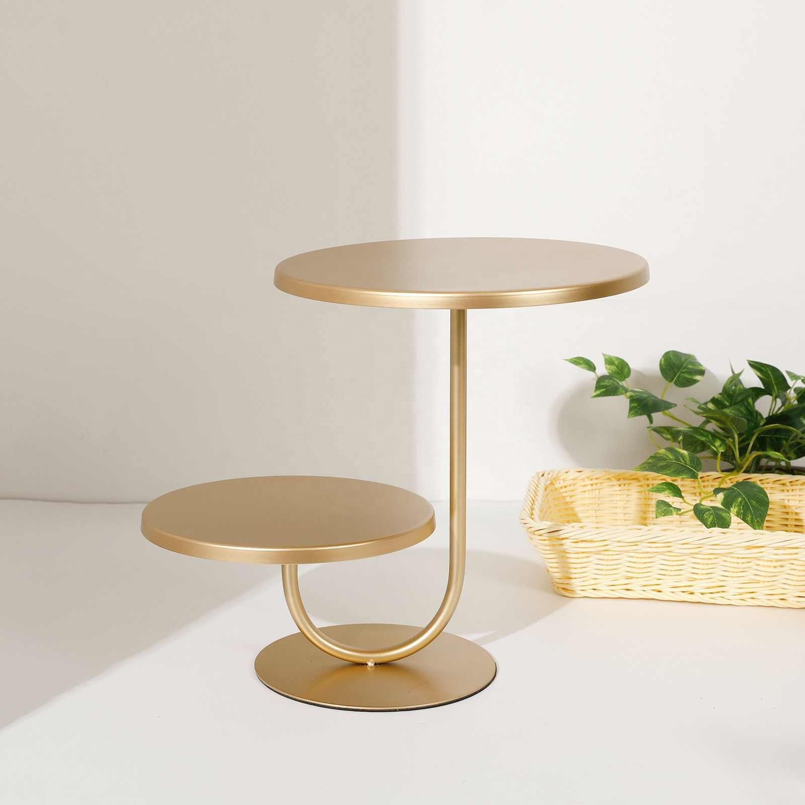 Hotel supplies Cake tray Wedding decoration Iron cake rack Afternoon tea dessert tray display rack