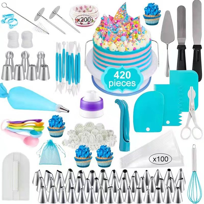 Cake Decorating Supplies Kits Decorative Cake Stand Molde Mold Pastel Pastry Silicon Plastic Stand Set for Wedding Cake Cast001