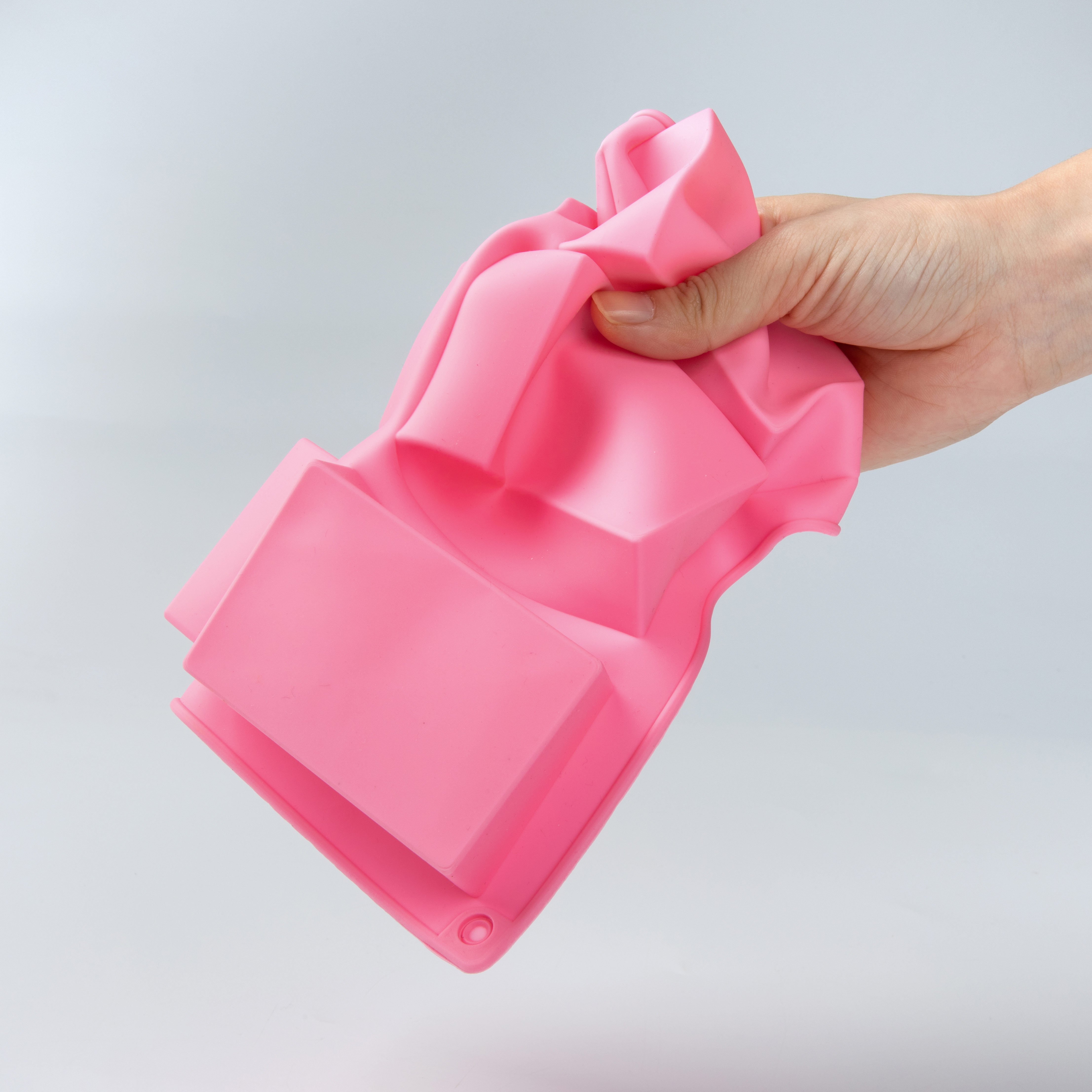 Best-selling new design silicone 6-bar soap mold Cake mold Handmade DIY custom mold for Christmas gifts