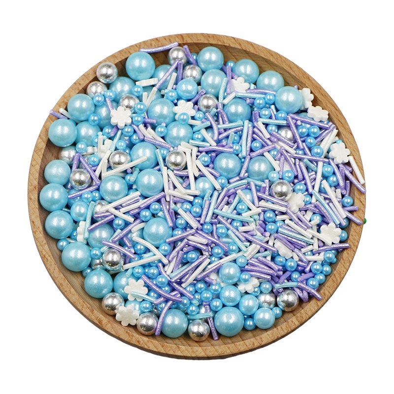 Wholesale Edible Coloful Sprinkles for Cake Halal Bakery Decoration Ingredients Solid Sugar in Bottle or Bag Packaging