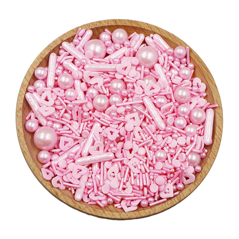 Wholesale Edible Coloful Sprinkles for Cake Halal Bakery Decoration Ingredients Solid Sugar in Bottle or Bag Packaging