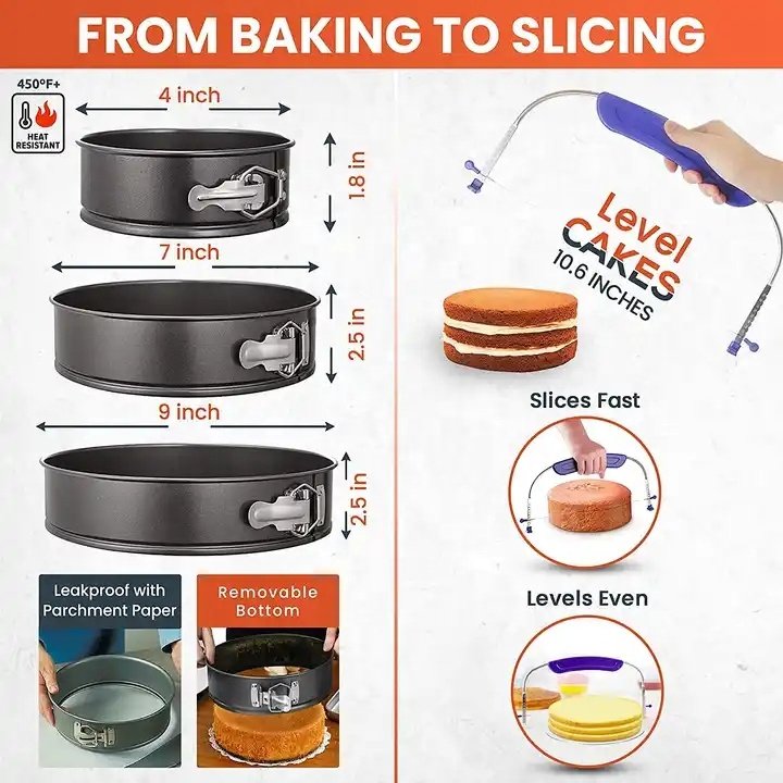 700 PCSCake Turntable Tools Cake Decorating Supplies Kit Baking Tools For Beginners Cake Making Tools