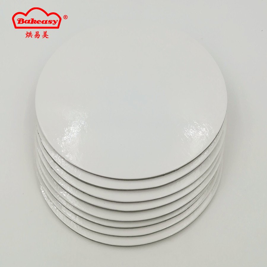 cake Board white 2.5MM Thickness 6 inch To 18 inch Sturdy birthday Cake boards round Cake Decorating Supplies
