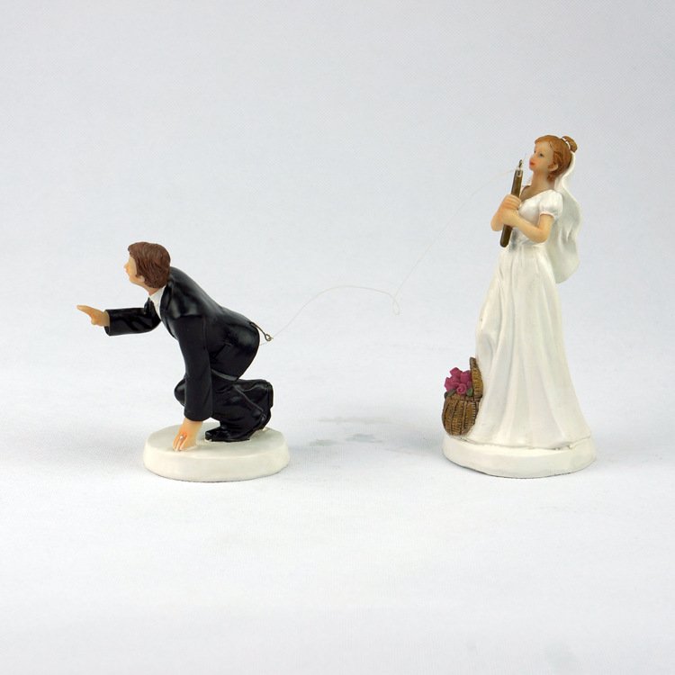 Manufacturer Supplies European Wedding Gifts Wedding Supplies Resin Cakes Dolls Ornaments Cake Decorations Supplies