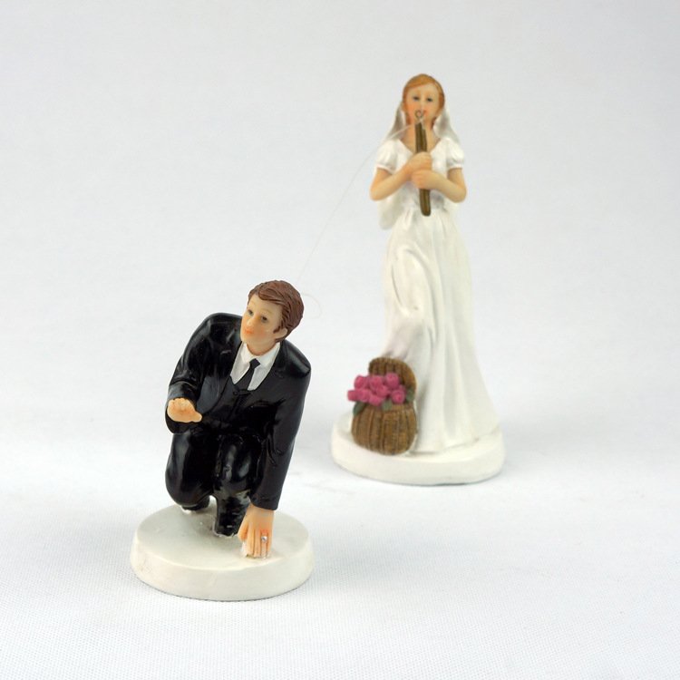 Manufacturer Supplies European Wedding Gifts Wedding Supplies Resin Cakes Dolls Ornaments Cake Decorations Supplies