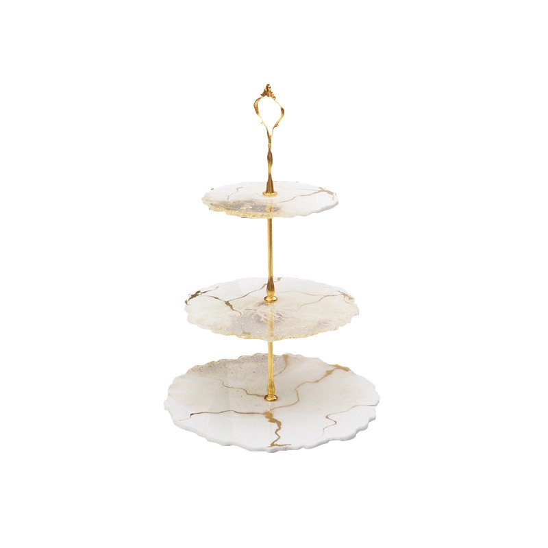Factory Direct Supply Cake Stand Best Indoor Decor With Cake Tools Multiple Size With Best Resin Material