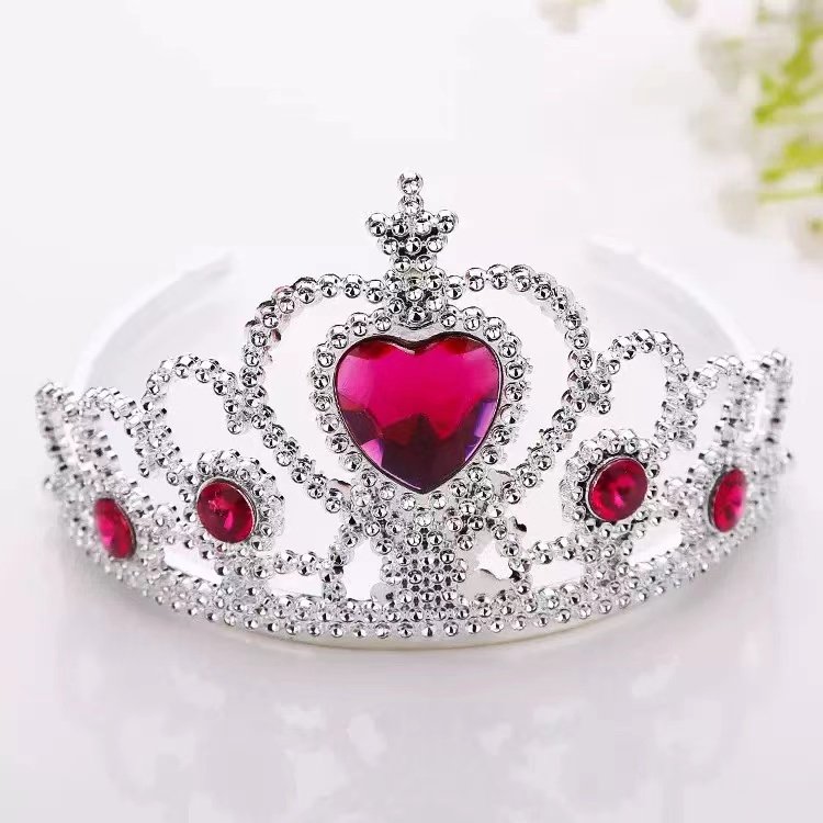 Sale Children Queen Crown Tiara Princess Dress Up Crowns Hairband Headdress for Birthday Party Girls Kids Headband Accessories