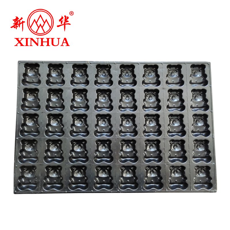 Wholesale Bakery Tray Panda Shape cake Molds Cute Bear cake Baking Tray