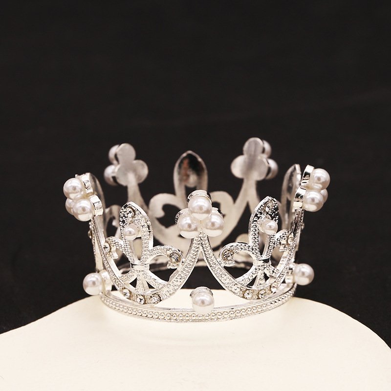 Crown Cake Decorating Supplies Rose Gold Silver Baking Party Decoration Topper Crown Cake Decorating