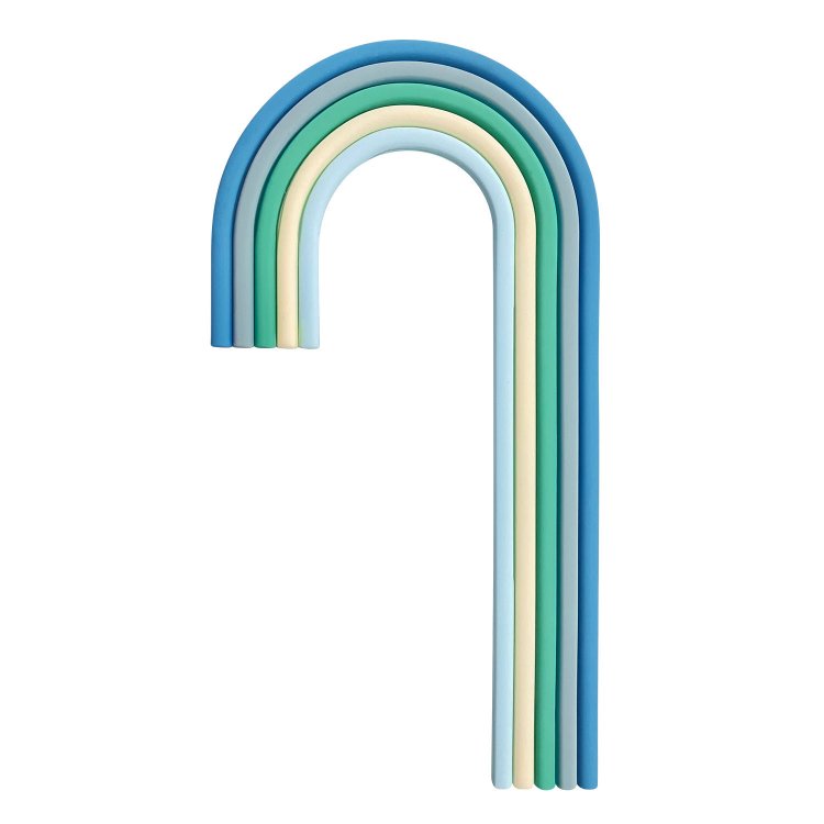 Boho Large Rainbow Cake Toppers Cake Decorations for Wedding Baby Shower Girls Boys Birthday Party Supplies