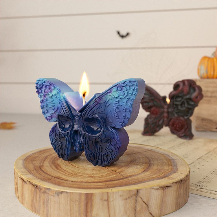 Angel Butterfly Silicone Candle Mold Gypsum Ornaments Halloween Decorations Gift Casting Mould DIY Aromatherapy Candle Making