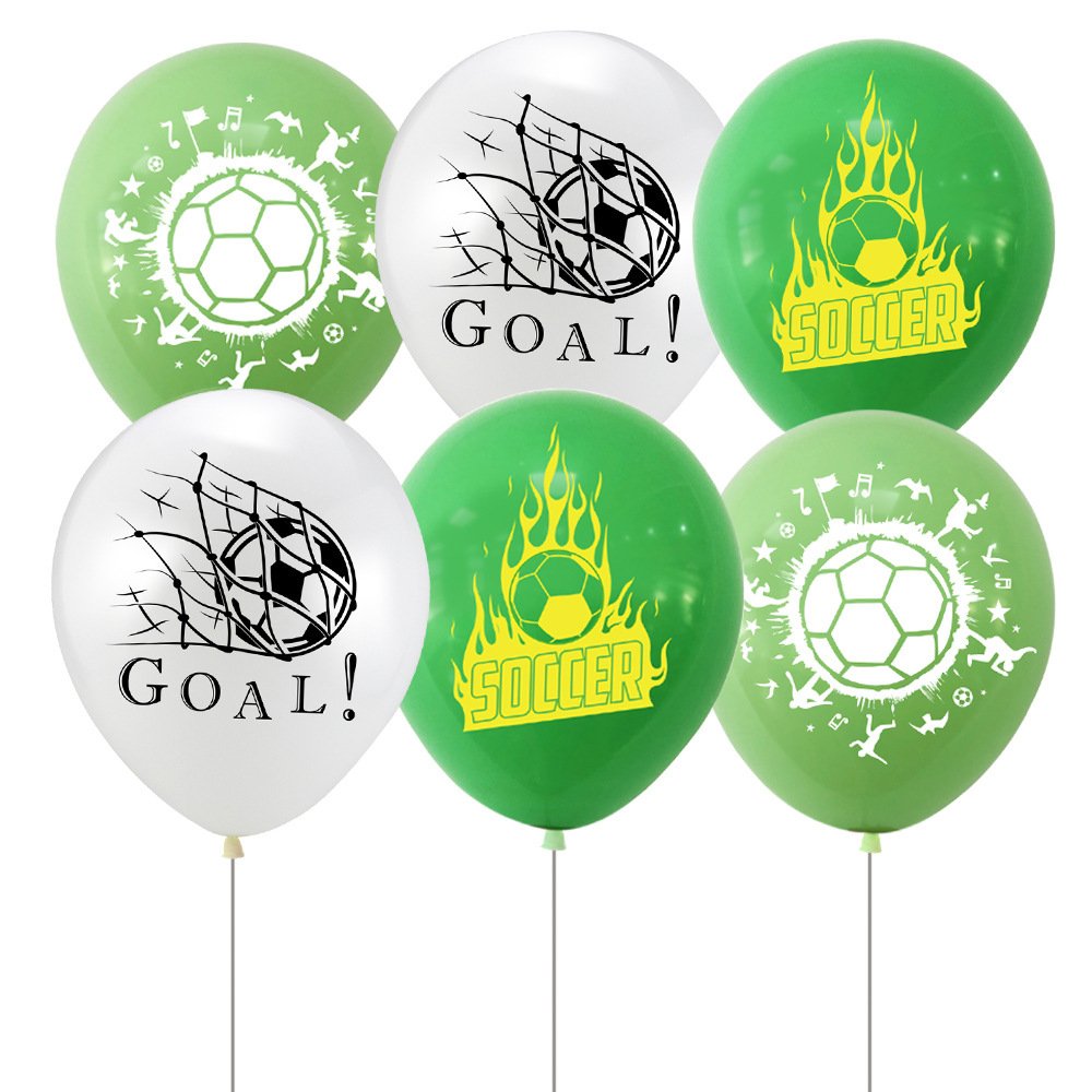 Football Sport Boy Birthday Party Supplies Balloons Baby Shower Kids Ball Soccer Theme Cake Topper Decorations Globos K0095