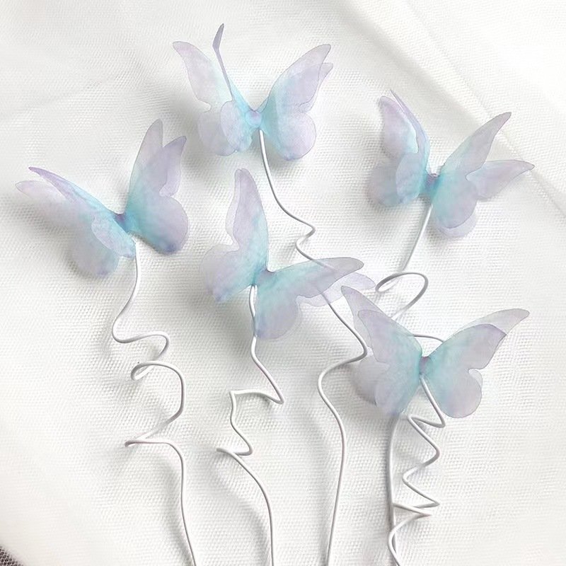Wedding decorations butterfly wings birthday party beautiful wedding cake decoration