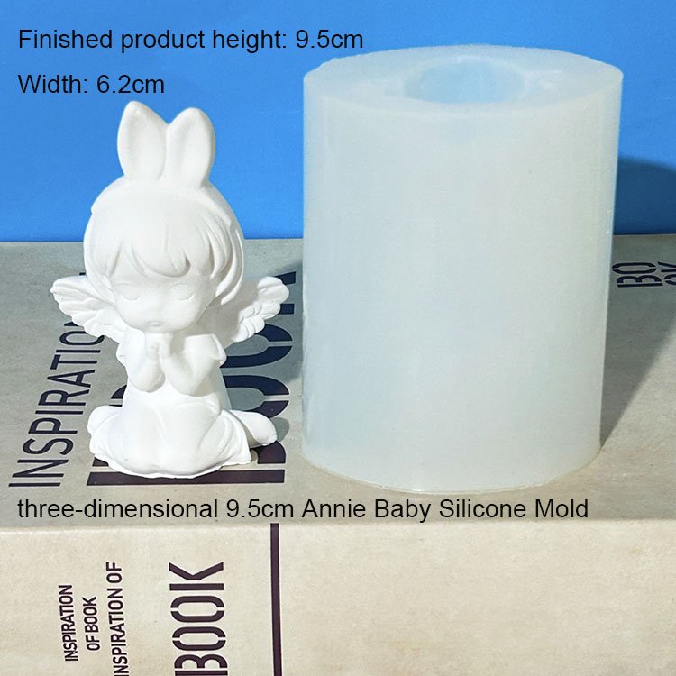 YS 3D Cartoon Bear Candle Silicone Mold Handmade Bear Shape Aromatherapy Candle Gypsum Making Resin Mould Craft Home Decor Gift