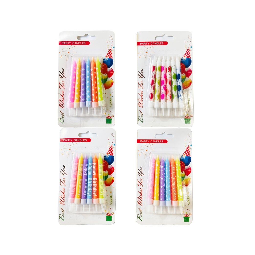 Hot Selling Much Little Piece Spiral Colorful Candle Molds For Sale For Party Decoration Cake Birthday Party Flicker Machine