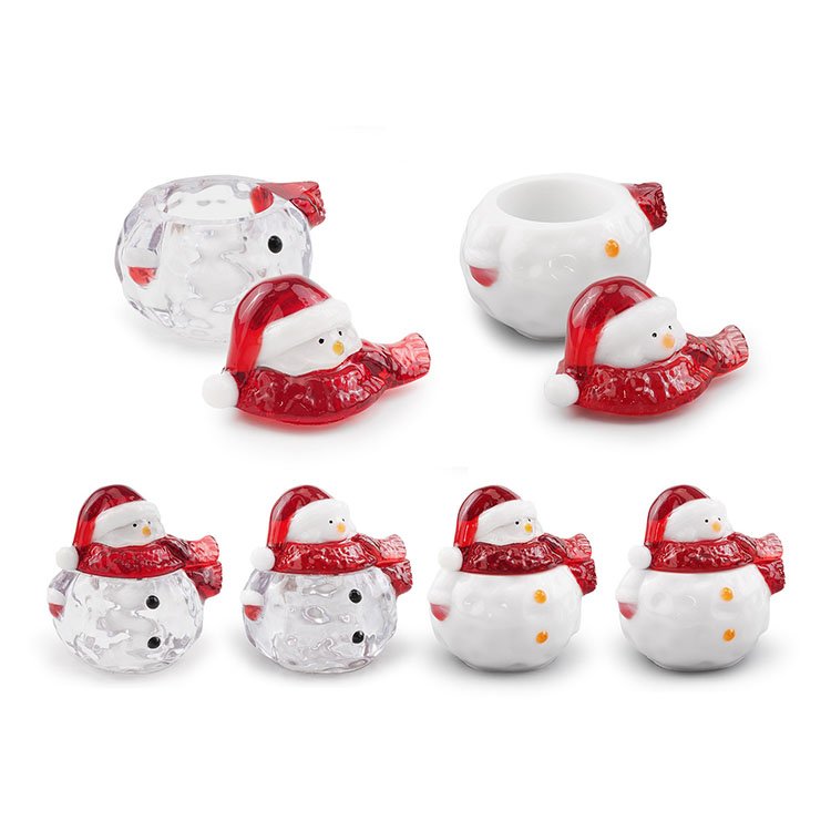 Christmas Snowman Storage Jar Silicone Molds DIY Gypsum Handmade Jewelry with Lid Box Decoration Ornament Resin Mold Handicrafts