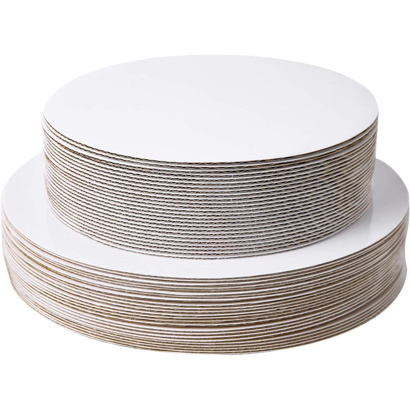 China Supplier Disposable White Cake Platter Custom Size Board Base Tray Cake Decorating Supplies for Cake Plate Accessories