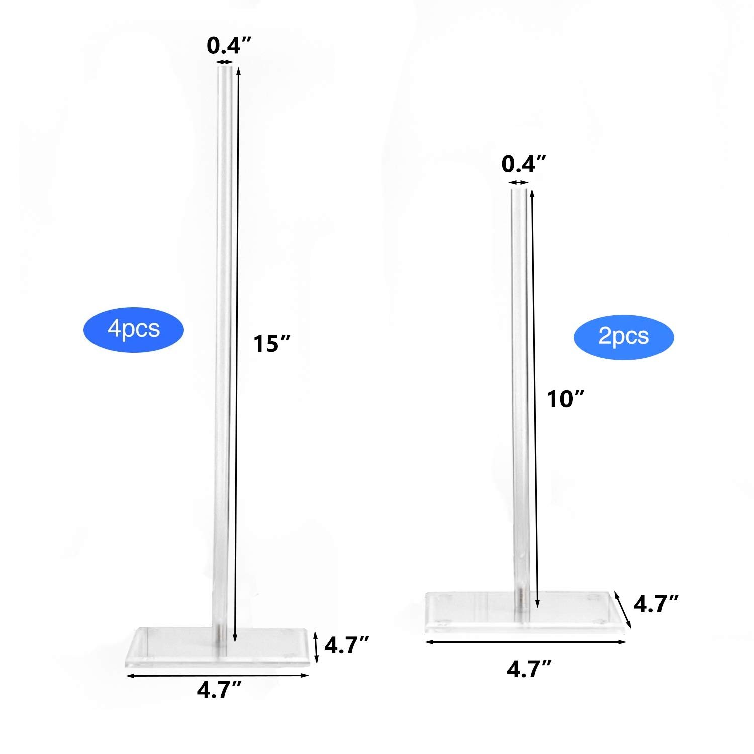 Factory wholesale 6 Pack Clear Doughnut Tower Holder for cake decorating supplies Acrylic Donut Stands for Party Decoration