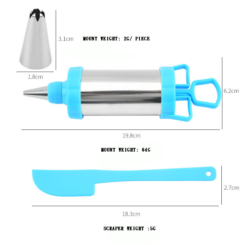 Hot Cake Tool Factory Direct Batch Cake Baking Cream Tool set Cake decorating tool