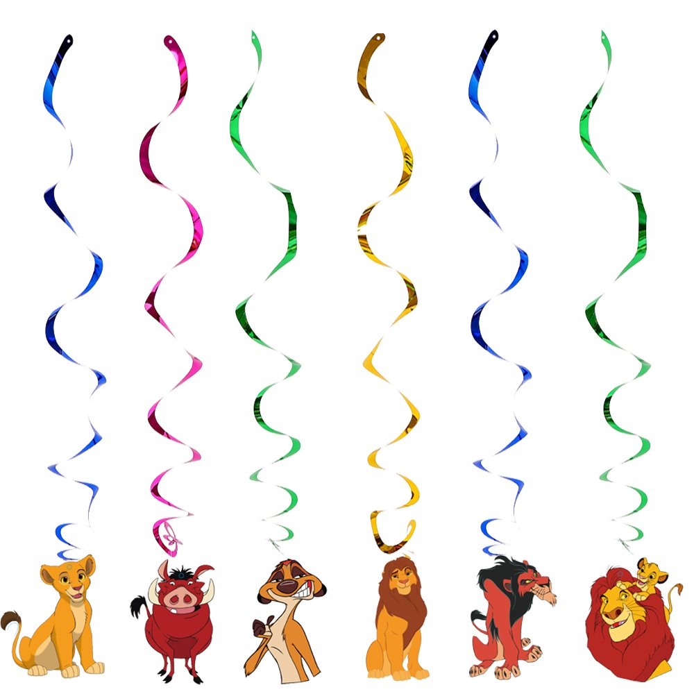 Lion King Birthday Party Decoration Set Children Back to School Party Paper Cupcake Toppers Tableware Customized Service