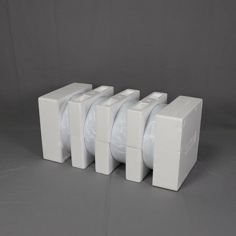 Decoration Cylinder Cake Stand White Flower Column Dessert Table For Birthday Party Wedding Decoration