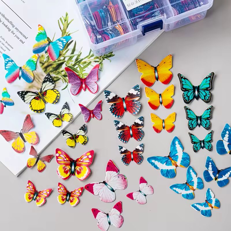 Pastry and Pastry Material cake decorating supplies edible butterfly glutinous rice paper design ship randomly