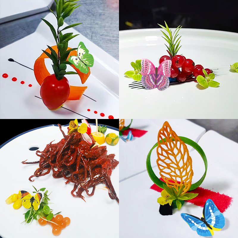 Pastry and Pastry Material cake decorating supplies edible butterfly glutinous rice paper design ship randomly