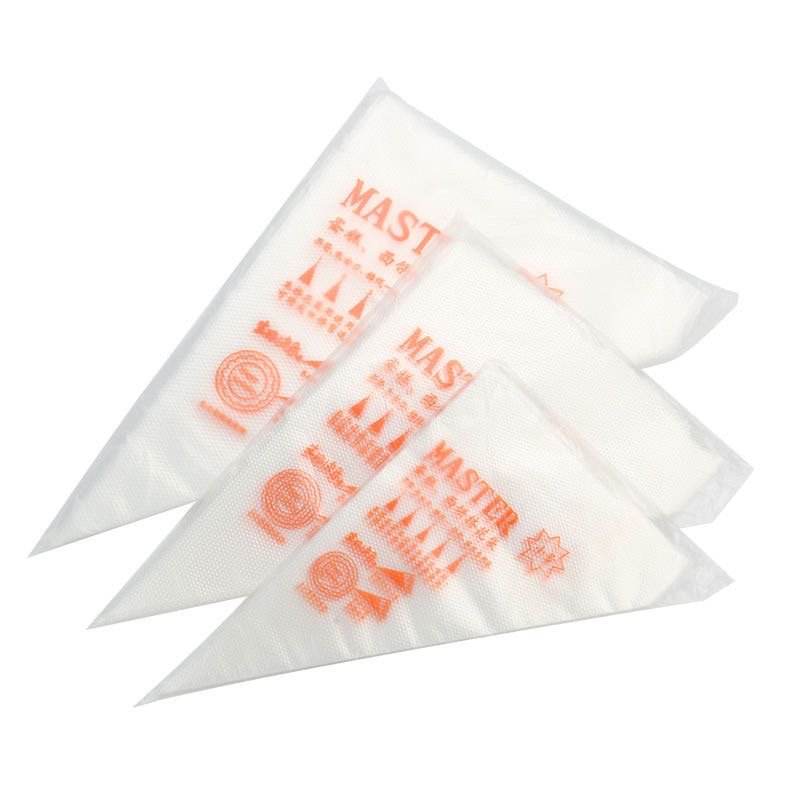 Cake Decorations Supplies Disposable Pastry Piping Bags Master Clear Plastic Cake Baking Icing Tools For Kitchen
