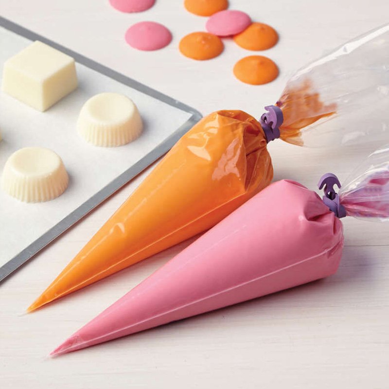 Cake Decorations Supplies Disposable Pastry Piping Bags Master Clear Plastic Cake Baking Icing Tools For Kitchen