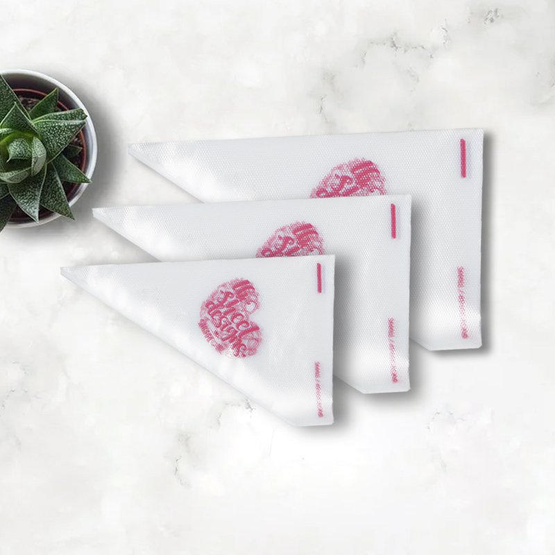 Cake Decorations Supplies Disposable Pastry Piping Bags Master Clear Plastic Cake Baking Icing Tools For Kitchen