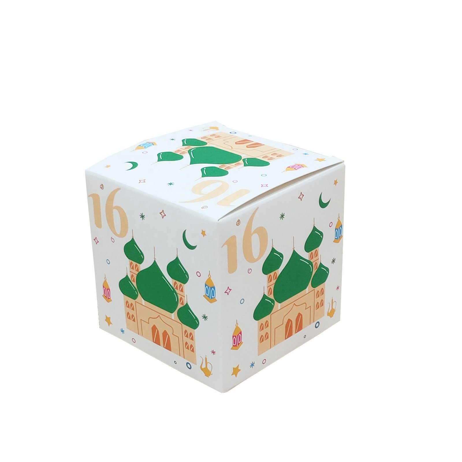 MorSun Muslim Ramadan Party Supplies Decoration Daily Calendar Box