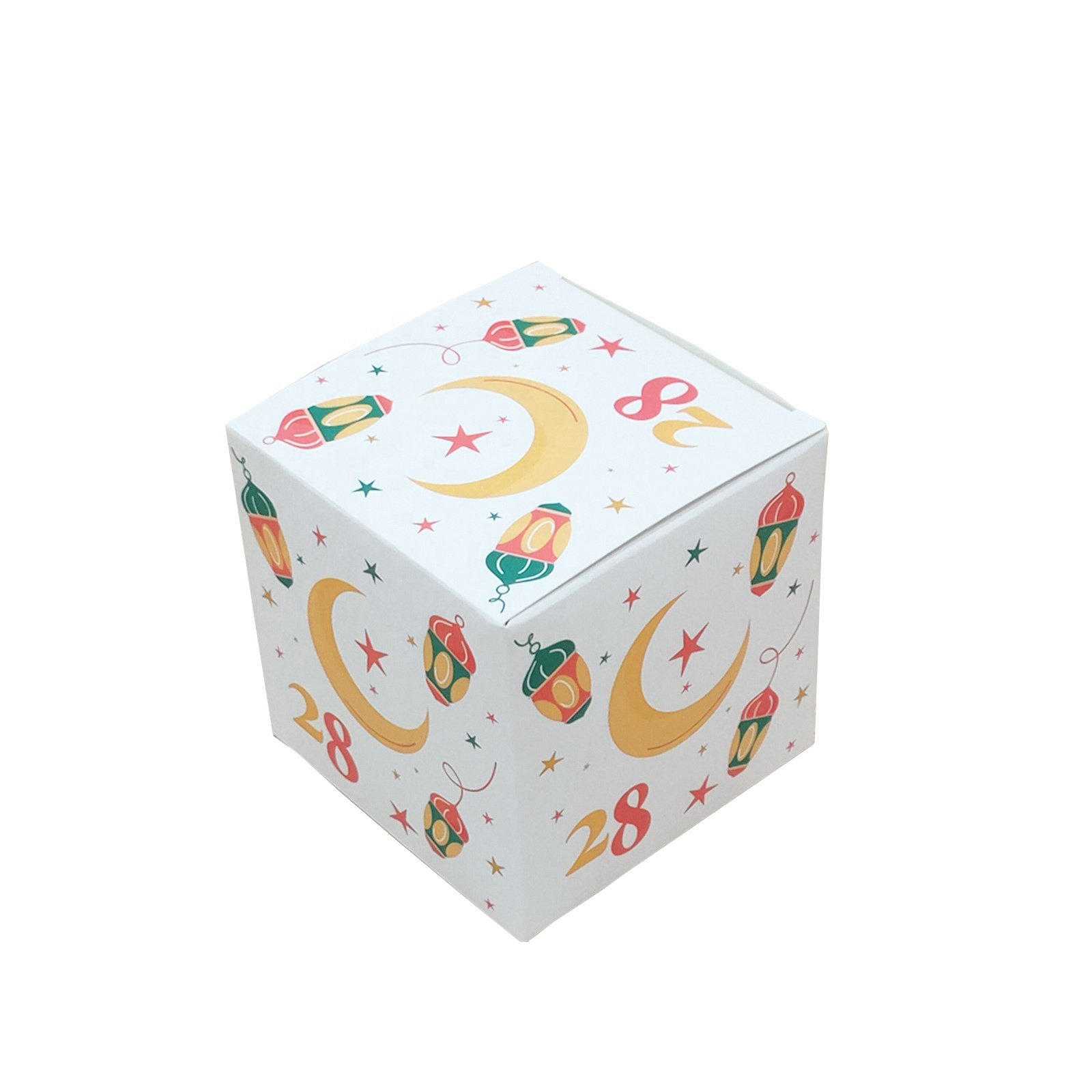 MorSun Muslim Ramadan Party Supplies Decoration Daily Calendar Box
