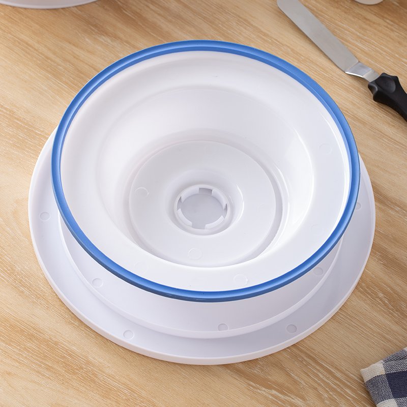 Supplies Birthday Wedding Accessories plastic Cake Decorating Turntable Revolving Smoother Rotating Cake Stand