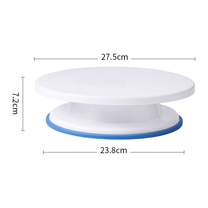 Supplies Birthday Wedding Accessories plastic Cake Decorating Turntable Revolving Smoother Rotating Cake Stand
