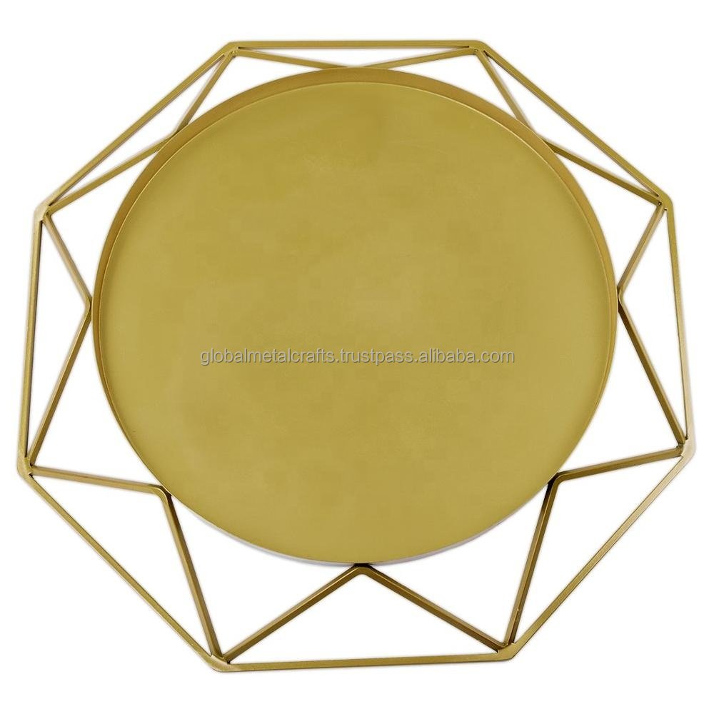 Hot Sale Cake Stand Disposable Metal Dessert Table Wedding Birthday Party Decoration Resin Crystal Plate Versatile Use Baking