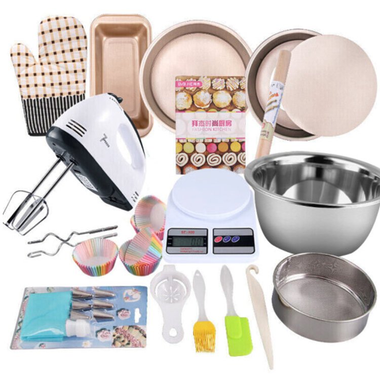 Kitchenware Bakeware Tool 51PCS Decoration Cake Rotating Turntable Baking Pastry Tools Cake Decorating Supplies Set