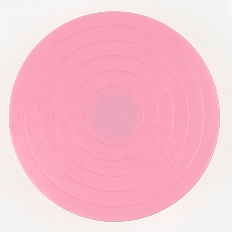 4 Color Mini Cookie Turntable Plastic Cake Decorating Turntable