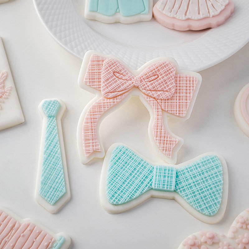Saffron 20 designs wedding decoration Fondant Moulds Embosser cookie cutter acrylic board stamp rings cake wedding dresses