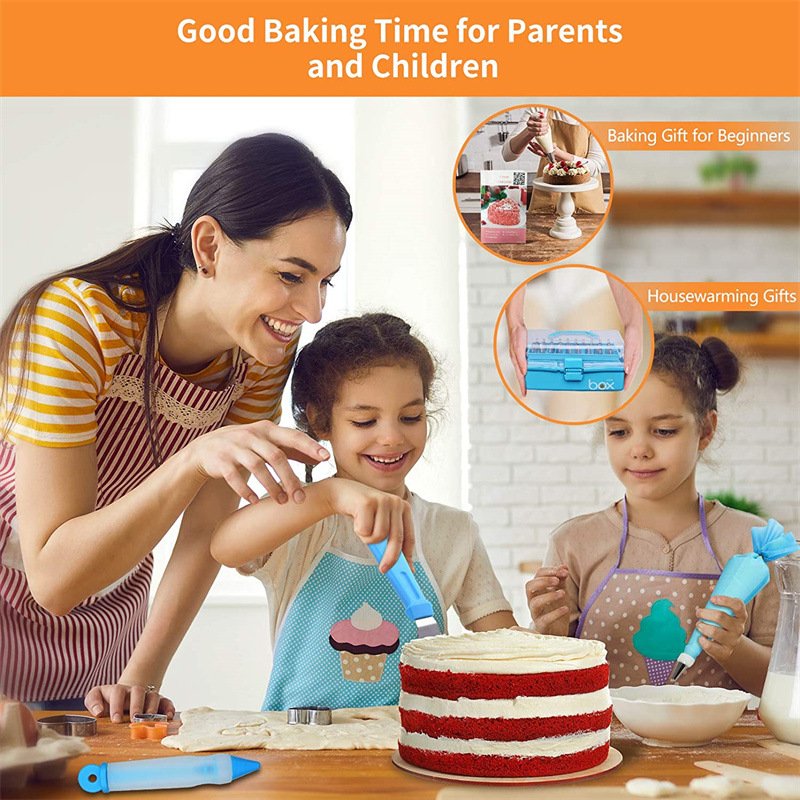 236 PCS Set Cake Decorating Supplies Wholesale Cake Decorations Baking Kit Customized Cake Decoration Tools