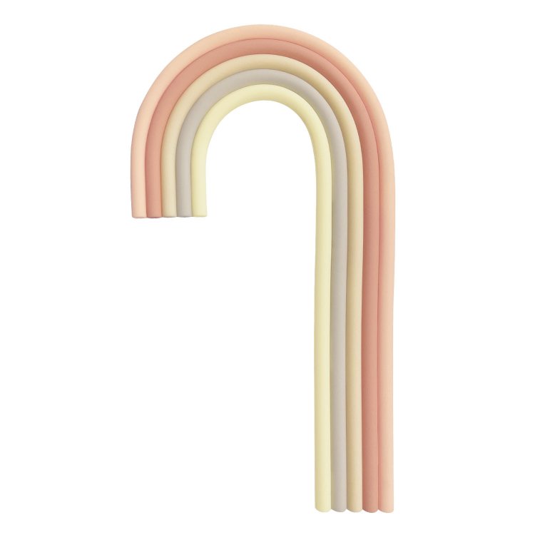 Rainbow Cake Toppers Colorful Balls Cake Decorations for Wedding Baby Shower Girls Boys Birthday Party Supplies (Colorful)