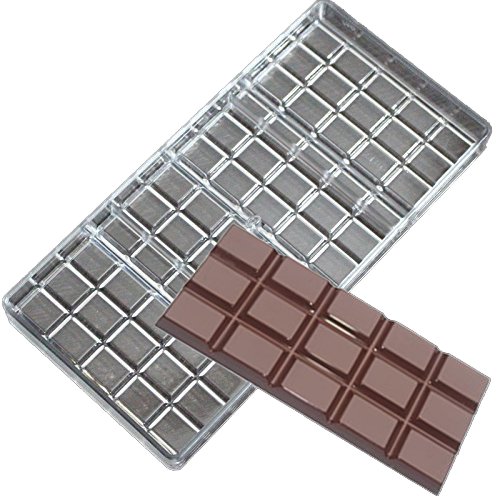 Chocolate Bar Maker Injection Hard Polycarbonate Chocolate Mold PC Candy Mould Chocolate Bar Mold Cake Tools Custom Logo Plastic