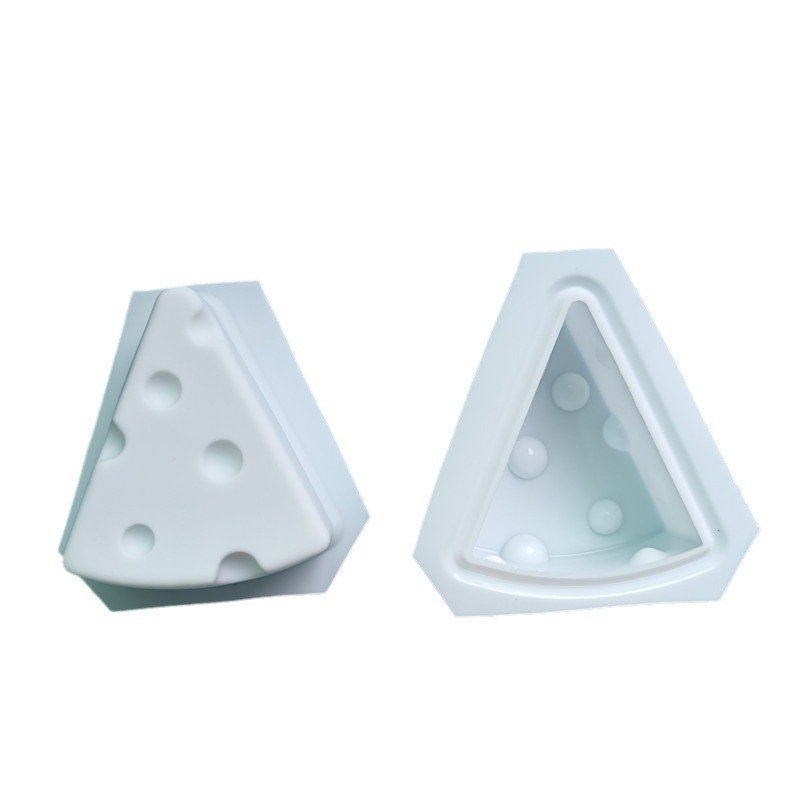 Early Riser 3D Cheese Candle Mold Handmade Cake Soap Silicone Mold Home Decor Craft Supplies